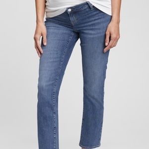 Gap maternity vintage slim jeans medium wash